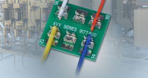 AVX Releases Industry’s First Cost Effective, Large Gauge, Discrete Wire-to-Board Connector Solution
