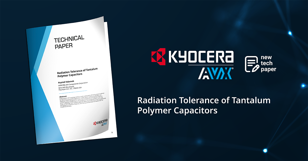 Radiation Tolerance of Tantalum Polymer Capacitors