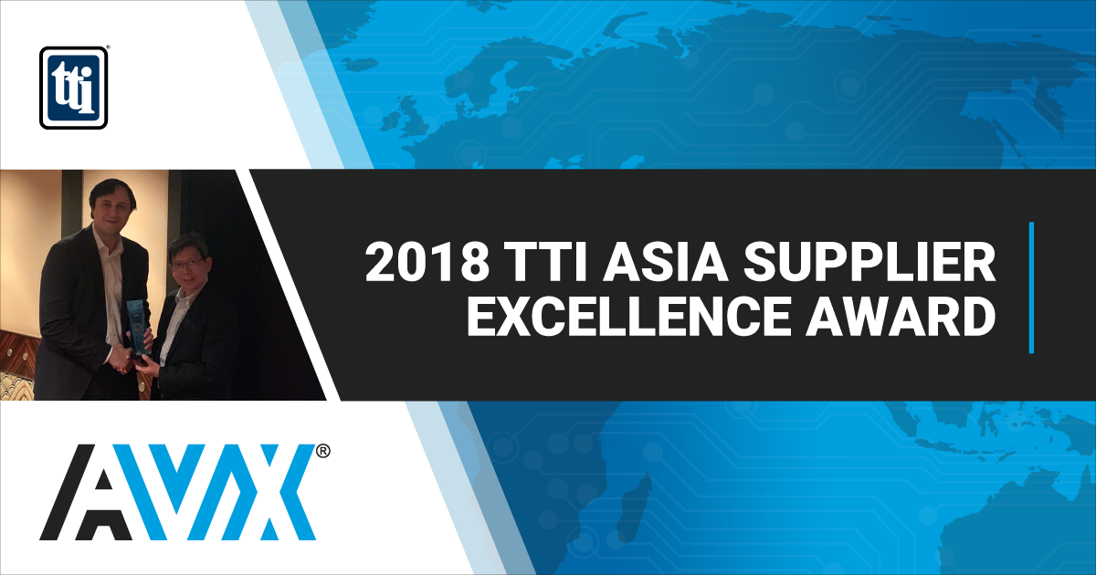 2018 TTI Supplier Excellence Award