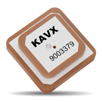 9003379 – Dual-Feed GPS L1/L5 Stacked Patch Antenna