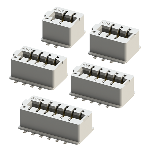 9159-650 Series | Vertical Dual Row Top Entry Card Edge