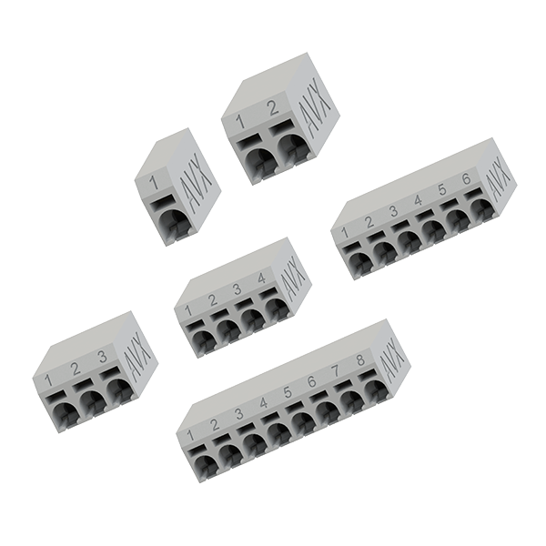 ☆chi-s☆ 9276-000 Series | Poke-Home Connectors – Standard Horizontal