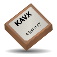 A9001157 – Automotive GPS / GLONASS SMT Patch-Antenne