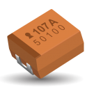 Improved ESR on MnO2 Tantalum Capacitors at Wide Voltage Range