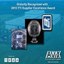 AVX Earns Three 2015 TTI Supplier Excellence Awards